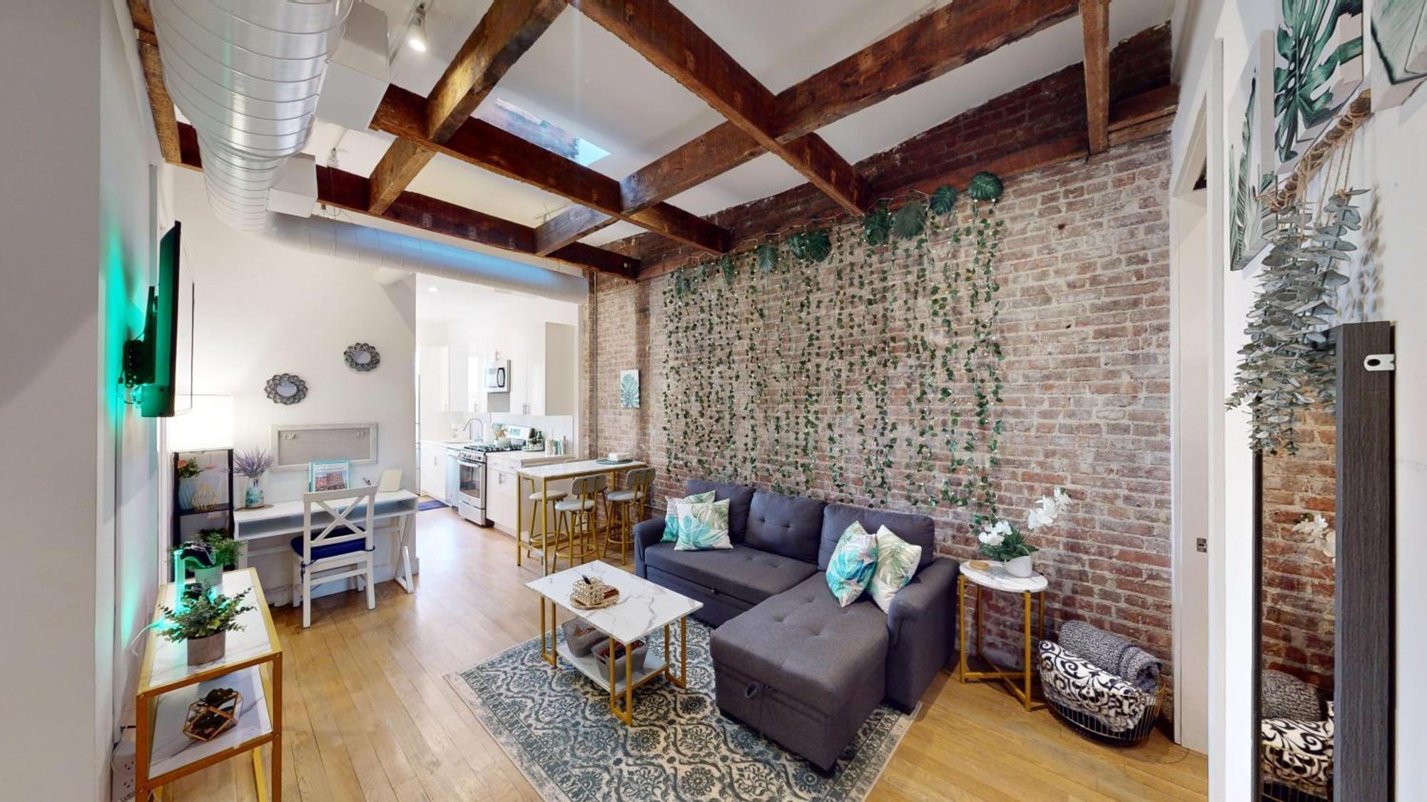 Chic Penthouse 15 Minutes From Nyc - Bus Stop At Doorstep Hoboken Buitenkant foto