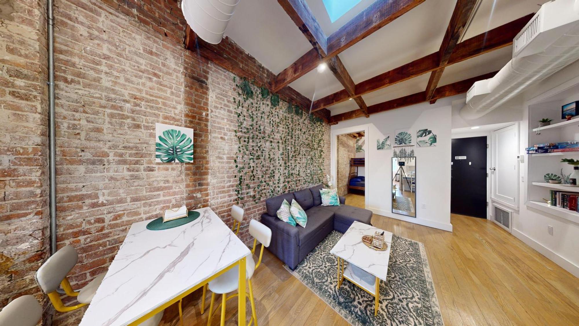 Chic Penthouse 15 Minutes From Nyc - Bus Stop At Doorstep Hoboken Buitenkant foto