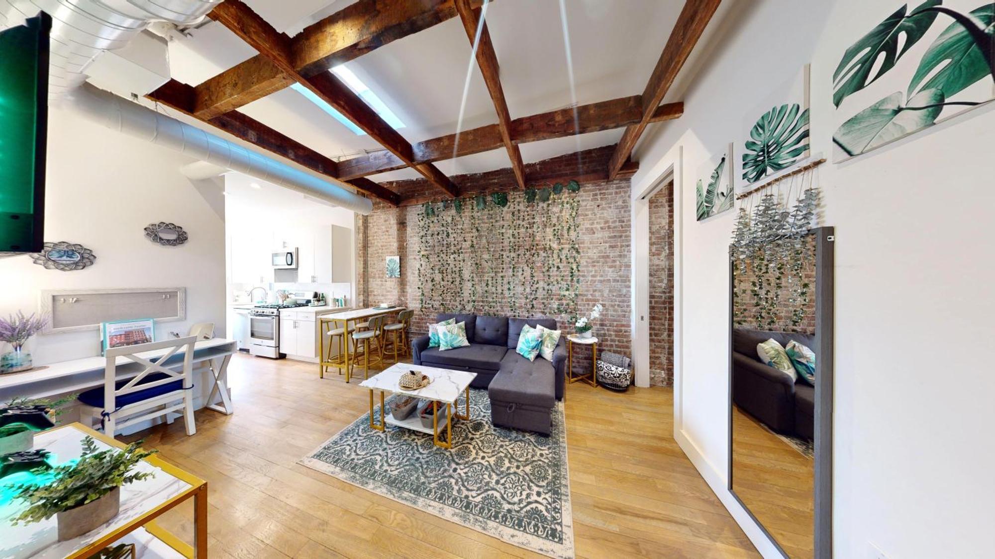 Chic Penthouse 15 Minutes From Nyc - Bus Stop At Doorstep Hoboken Buitenkant foto