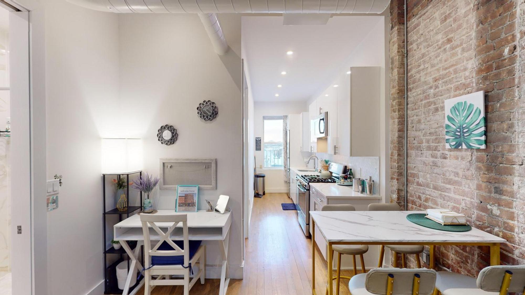 Chic Penthouse 15 Minutes From Nyc - Bus Stop At Doorstep Hoboken Buitenkant foto