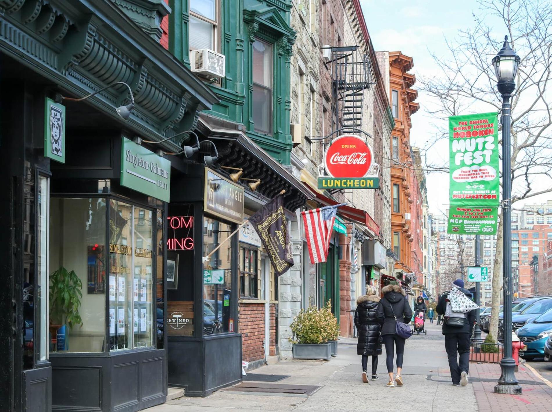 Chic Penthouse 15 Minutes From Nyc - Bus Stop At Doorstep Hoboken Buitenkant foto