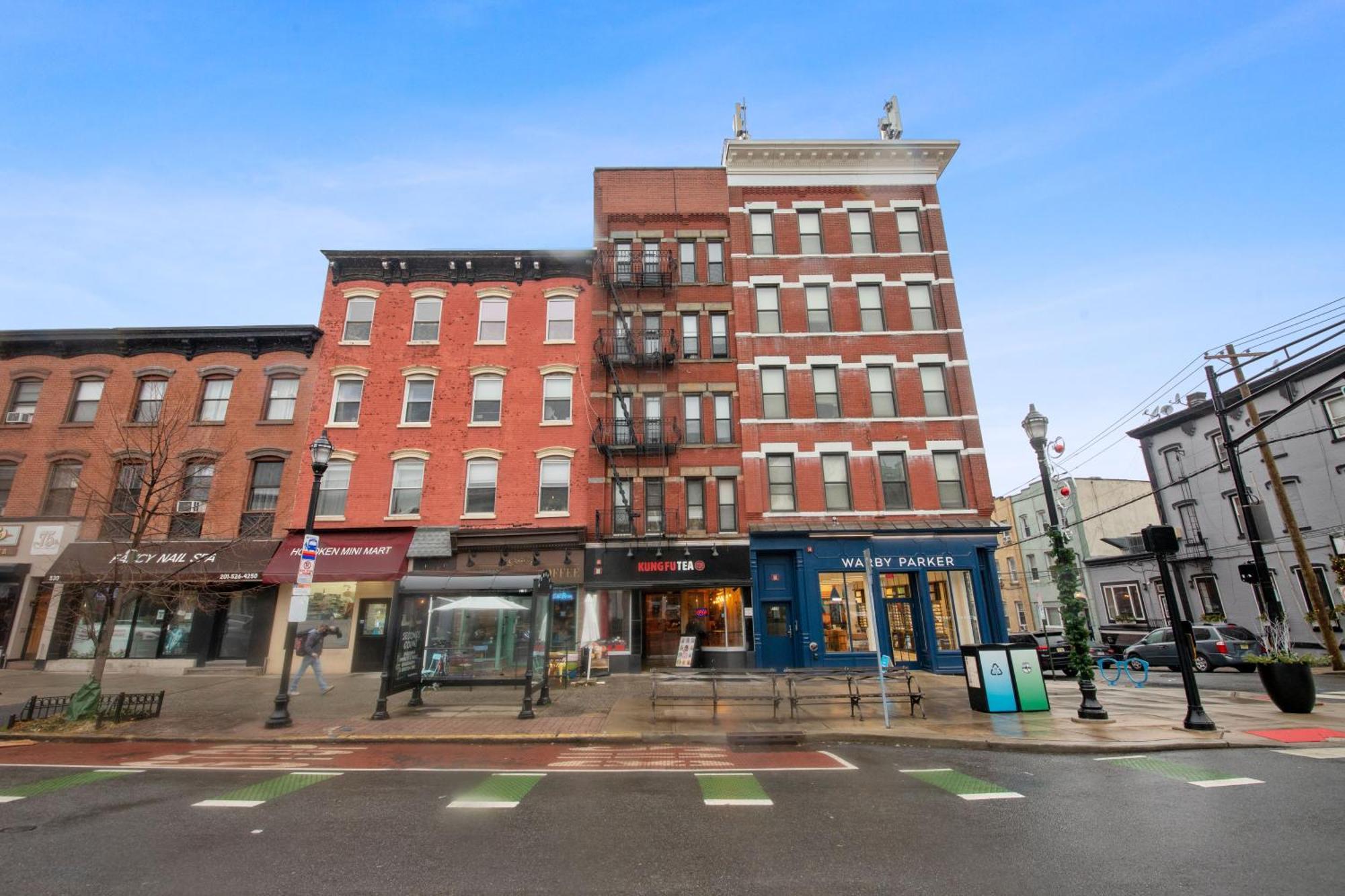 Chic Penthouse 15 Minutes From Nyc - Bus Stop At Doorstep Hoboken Buitenkant foto
