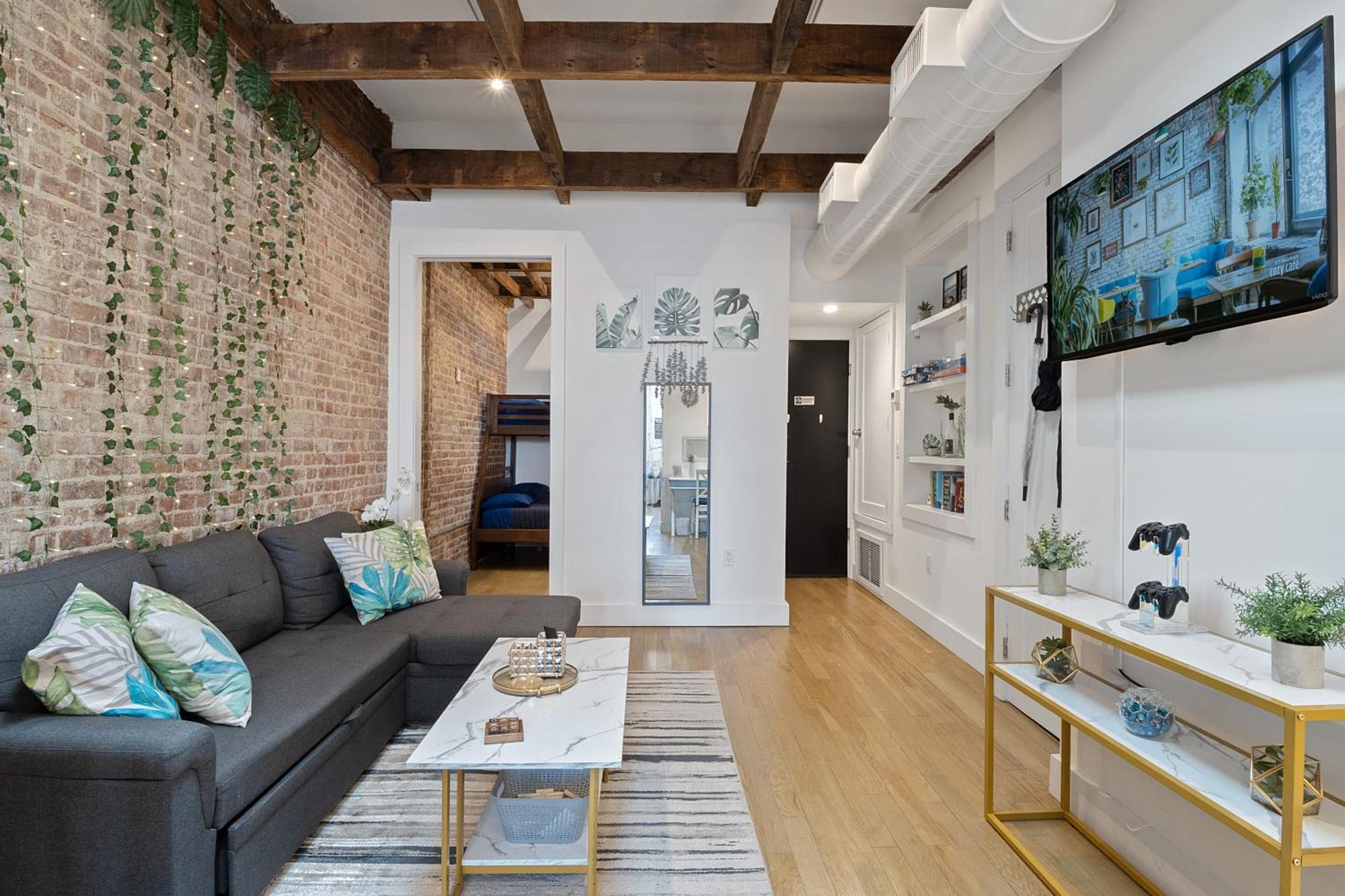 Chic Penthouse 15 Minutes From Nyc - Bus Stop At Doorstep Hoboken Buitenkant foto